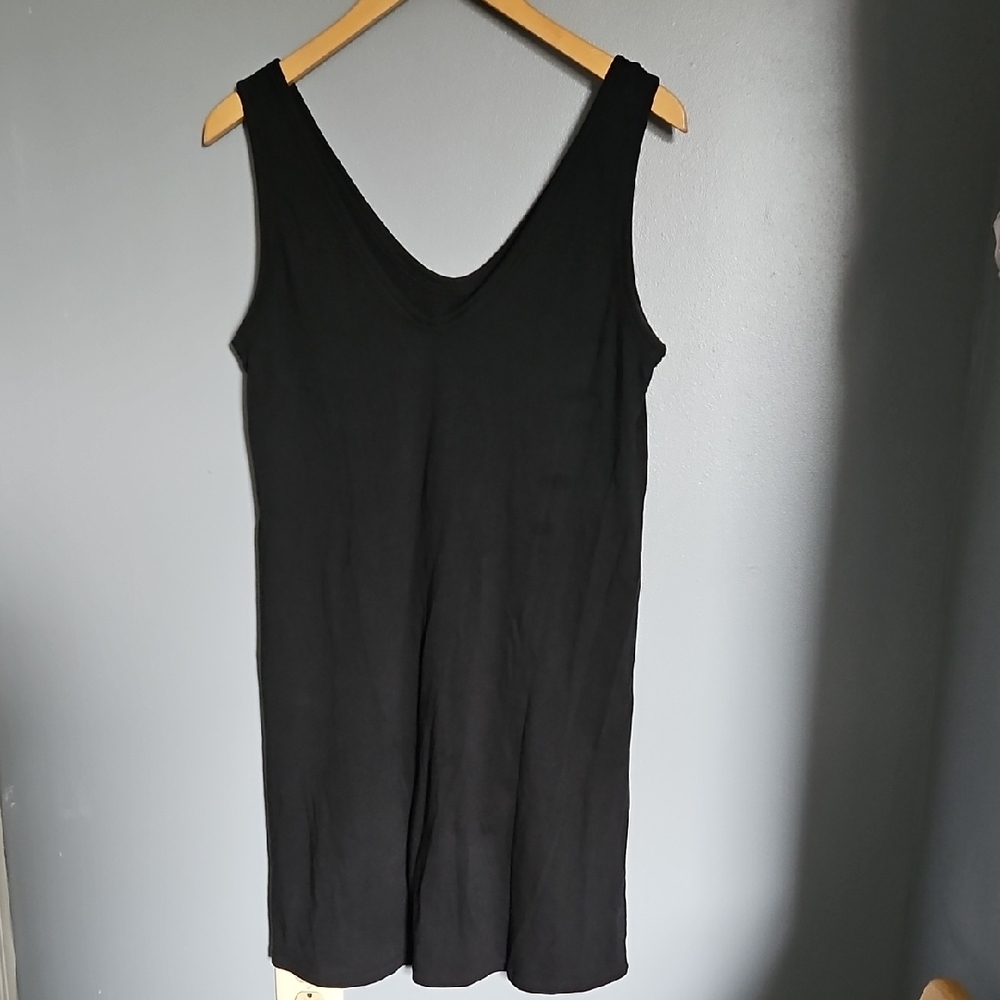 Everlane Classic Black Tank Dress - Picture 6 of 6